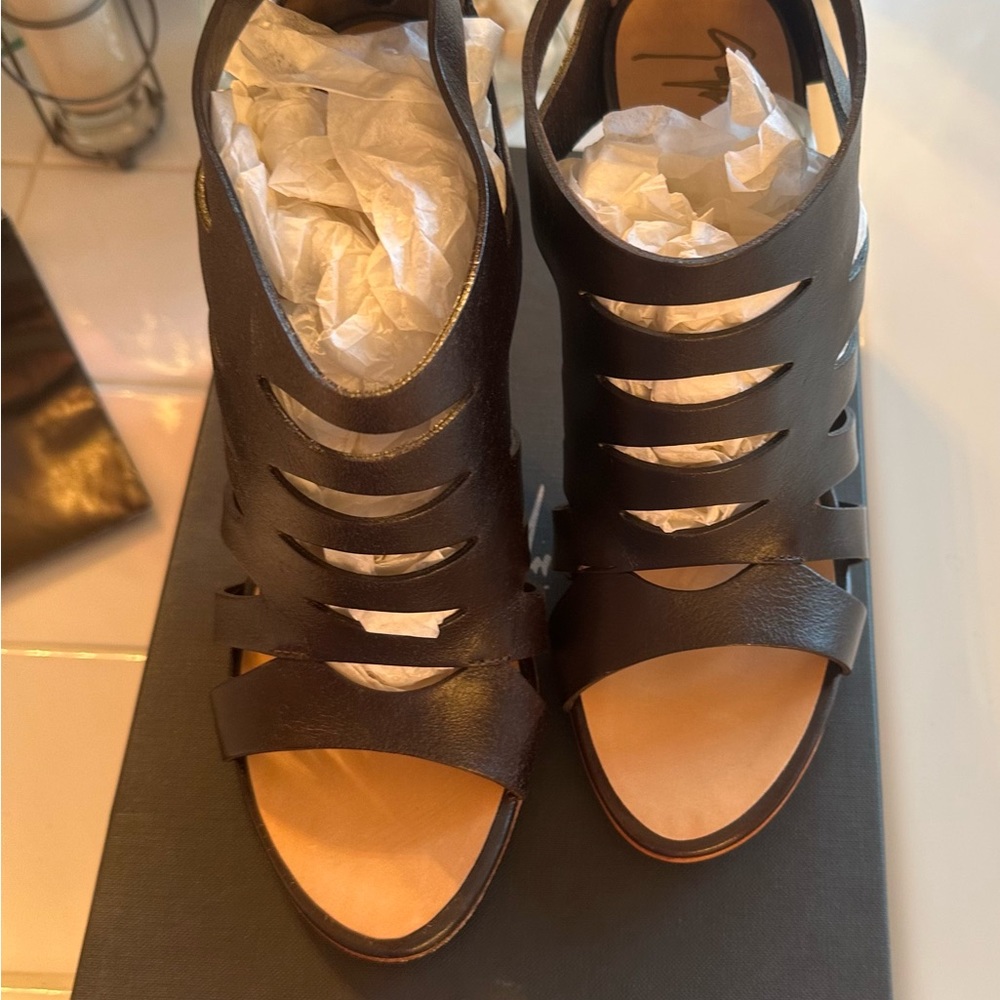 Giuseppe Zanotti! Women's Clandestino Strappy High Heel Sandals
